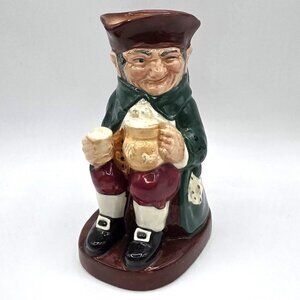 Royal Doulton Vintage England 8322 Old Charlie Character Toby Mug 5.5" Tall 6oz